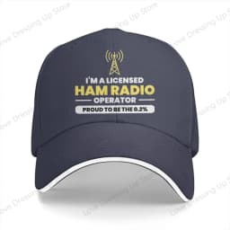 New  Men Women Baseball Caps Amateur Ham Radio Grandpa Fathers day Gift Truck Cap Golf Hats