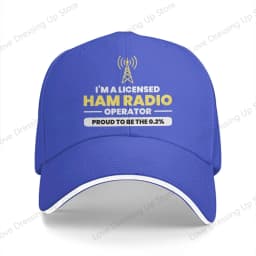 New  Men Women Baseball Caps Amateur Ham Radio Grandpa Fathers day Gift Truck Cap Golf Hats