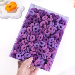 50/100PCS Children Colorful Hair Rubber Band Elastic Hairband Wave Scrunchie for Baby Girls Hair Accessories Kids Head Rope