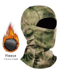 Winter Keep Warm Camouflage Balaclava Polar Fleece Cycling Full Face Mask Outdoor Motorcycle Ski Helmet Inner Cap Mask