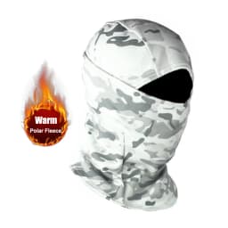 Winter Keep Warm Camouflage Balaclava Polar Fleece Cycling Full Face Mask Outdoor Motorcycle Ski Helmet Inner Cap Mask