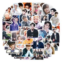 10/30/55/110PCS Kpop Korean Boy Group ATEEZ Sticker Graffiti Decoration Suitcase Phone Case Water Cup Laptop Waterproof Decal