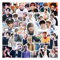 10/30/55/110PCS Kpop Korean Boy Group ATEEZ Sticker Graffiti Decoration Suitcase Phone Case Water Cup Laptop Waterproof Decal