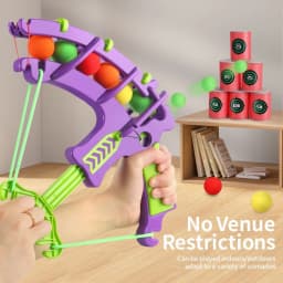 Montessori Throw Sport Slingshot Target Sticky Ball Dartboard Basketball Board Games Educational Outdoor Game Toy