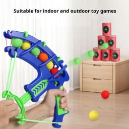 Montessori Throw Sport Slingshot Target Sticky Ball Dartboard Basketball Board Games Educational Outdoor Game Toy