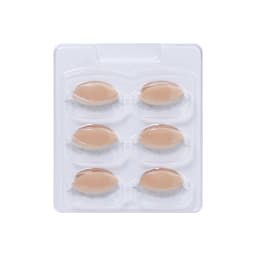 GLAMLASH Mini Lash Flat Model Head Practice Eyelash Extension Training Head With Removable Replacement Eyelids