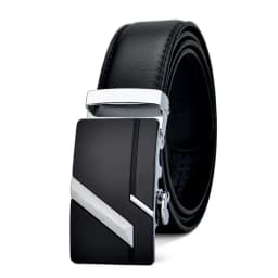 Men High Quality PU Leather Belt for Men Strap Metal Automatic Buckle LONG Plus Large Size 130 140 150 160 170 CM Belt