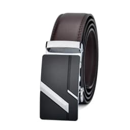 Men High Quality PU Leather Belt for Men Strap Metal Automatic Buckle LONG Plus Large Size 130 140 150 160 170 CM Belt
