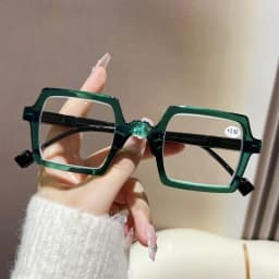 2024 New Sqaure Frame Reading Glasses Personalized Multicolor Elderly Eyewear High-definition Anti Blue Light Presbyopia Eyewear