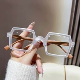 2024 New Sqaure Frame Reading Glasses Personalized Multicolor Elderly Eyewear High-definition Anti Blue Light Presbyopia Eyewear