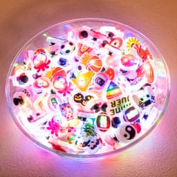 1pcs Glow Lighted Charms for Kids Shoe Gifts Animals Plants Heart Shoe Decoration LED Pins for Sneaker Accessories Clogs Buckles