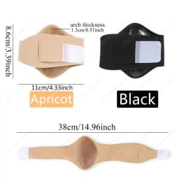 1 Pair Arch Support Orthopedic Bandage Flat Feet  Pain Relief Foot Pads For Shoes Men Women Foot Valgus Sports Insoles Inserts