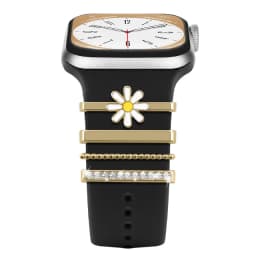 Decoration for Apple Watch Band Ultra2 10 9 8 Diamond Jewelry Bracelet Accessories for Samsung/Huawei Watch 20/22mm Strap Charms