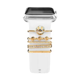 Decoration for Apple Watch Band Ultra2 10 9 8 Diamond Jewelry Bracelet Accessories for Samsung/Huawei Watch 20/22mm Strap Charms