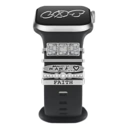 Decoration for Apple Watch Band Ultra2 10 9 8 Diamond Jewelry Bracelet Accessories for Samsung/Huawei Watch 20/22mm Strap Charms