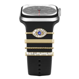 Decoration for Apple Watch Band Ultra2 10 9 8 Diamond Jewelry Bracelet Accessories for Samsung/Huawei Watch 20/22mm Strap Charms