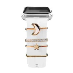 Decoration for Apple Watch Band Ultra2 10 9 8 Diamond Jewelry Bracelet Accessories for Samsung/Huawei Watch 20/22mm Strap Charms