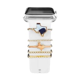 Decoration for Apple Watch Band Ultra2 10 9 8 Diamond Jewelry Bracelet Accessories for Samsung/Huawei Watch 20/22mm Strap Charms