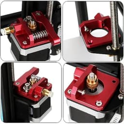 Aluminum Upgrade Bowden Extruder MK8 Extruder Drive Feed Kit 3D Printer Parts For Creality Ender3/Ender3 PRO/Ender5/CR10/CR-10S
