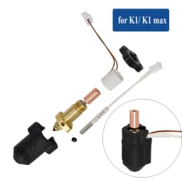 For Ender-3 V3 KE Hotend Kit Nozzle Extruder For Creality K1/ K1 Max 3D Printer Ceramic Heating Block Kit 300°C High Thermal