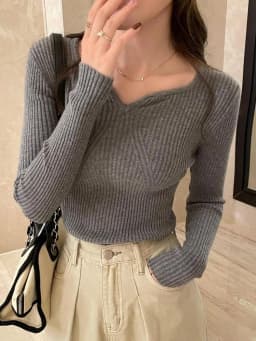 2026 Basic V-neck Chic Autumn Winter Pullover Women Female Knitted Ribbed Sweater Slim Long Sleeve Badycon High Quality Sweater