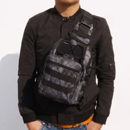 Men's outdoor Chest Pack 900D Oxford Mountaineering Camping Fishing Trekking