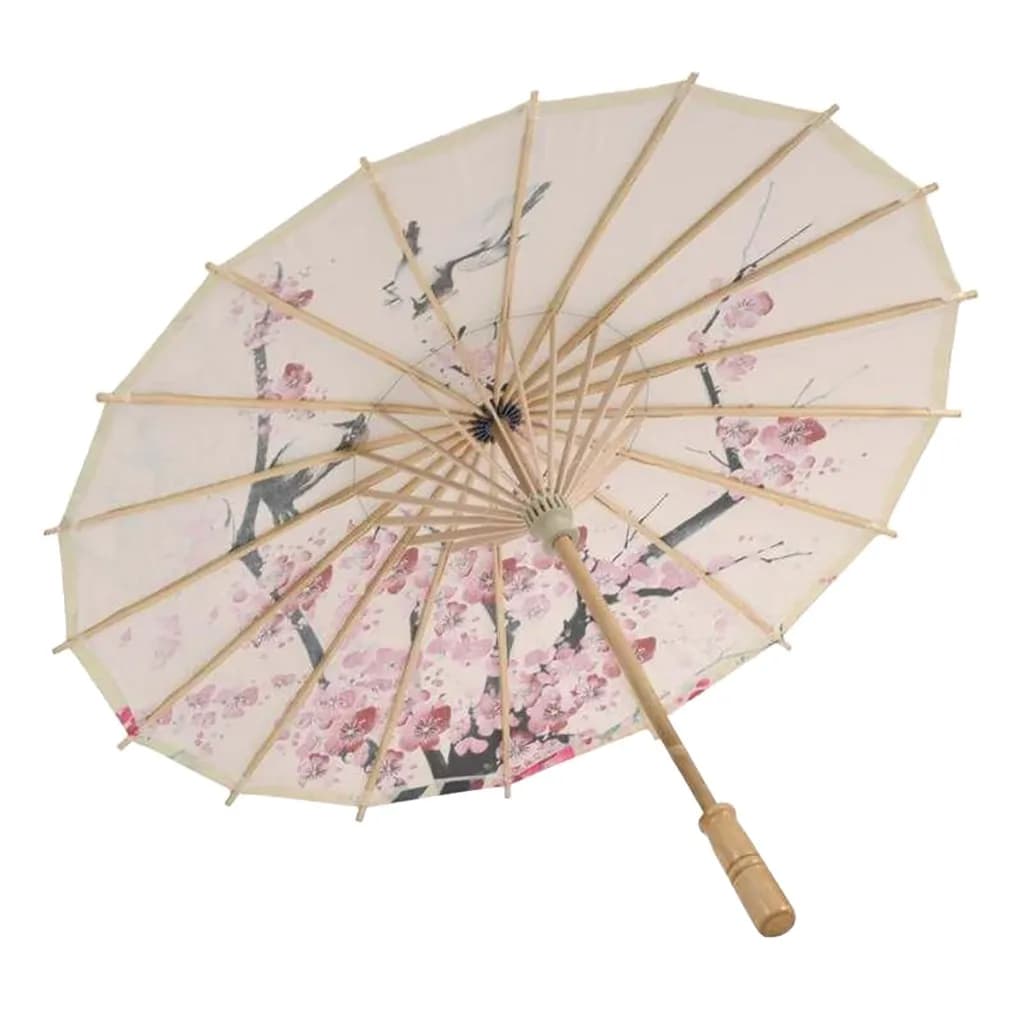 Silk Cloth Umbrella Chinese Ancient Dance Umbrella Decorative Umbrella Chinese Style Oil Paper Classical Style Umbrella