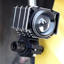 Motorcycle Mudguard Spotlight Bracket LED Headlight Fog Light Support Base M8/M6 External Modification Aluminum Alloy Bracket