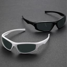 2PCS Square Frame Men's Sunglasses Combination Y2K Style Daily Street Summer Party Decoration Glasses Women
