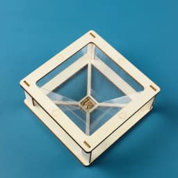 3D holographic projector scientific production of children's handmade puzzles DIY experimental materials small production toys