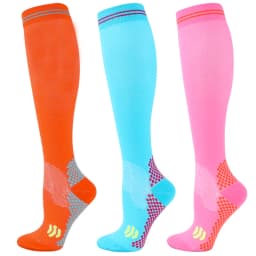 1/3 Pairs Dropship Compression Socks Varicose Veins 20-30 Mmhg Men Women Socks For Running Cycling,Football Soccer Stockings