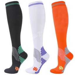 1/3 Pairs Dropship Compression Socks Varicose Veins 20-30 Mmhg Men Women Socks For Running Cycling,Football Soccer Stockings