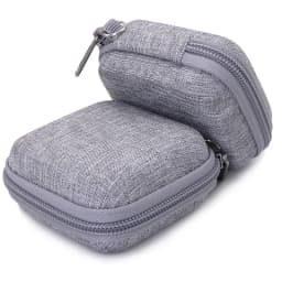 Mini Square EVA Earphone Protective Box Waterproof Digital Charger Headphone Storage Bag USB Data Cable Organizer Carrying Pouch