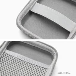 Mini Square EVA Earphone Protective Box Waterproof Digital Charger Headphone Storage Bag USB Data Cable Organizer Carrying Pouch
