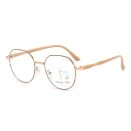 Multifocal Reading Glasses Progressive Near Far Square Eyeglasses Blue Ray Blocking Anti-Blue Light Men Women Reading Glasses
