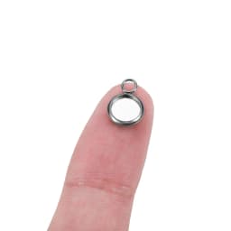 20pcs 6-25 mm Stainless Steel Round Pendant Blank Cabochon Base Setting Tray Bezel For DIY Jewelry Making Supplies Wholesale