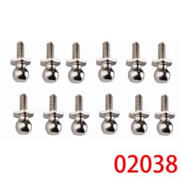 HSP 02012 06016 08042 Front Rear Linkages Servo Link / 02038 Ball Head Screw For 1/10 RC Car Buggy Truck Off Road Crawler