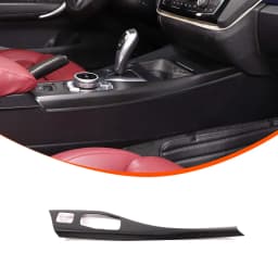 For BMW 1 2 Series F20 F21 F22 F23 116I 118I 2012-2019 ABS Carbon Fiber Multimedia Button Panel Cover Sticker Car Accessories