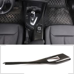 For BMW 1 2 Series F20 F21 F22 F23 116I 118I 2012-2019 ABS Carbon Fiber Multimedia Button Panel Cover Sticker Car Accessories