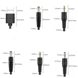 0.5M 2M 5V USB type A Male to DC 3.5 1.35 4.0 1.7 5.5 2.1 5.5 2.5mm male plug extension power cord supply Jack cable connector