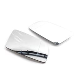 For BMW 5 Series E60 E61 E63 E64 2003-2008 Left&Right Side Blue Heated Wing Mirror Glass Wide Angle Rearview Mirror