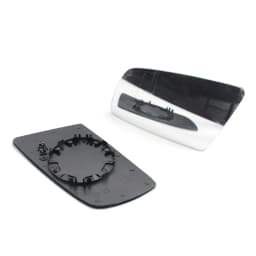 For BMW 5 Series E60 E61 E63 E64 2003-2008 Left&Right Side Blue Heated Wing Mirror Glass Wide Angle Rearview Mirror