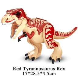 Jurassic Dinosaur World Brutal Raptor T-Rex Triceratops Indominus Rex Model Building Blocks Dino Velociraptor Figure Bricks Toys