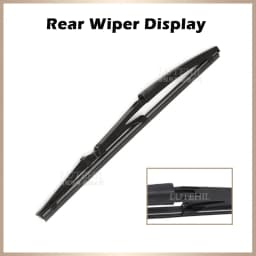 For Fiat Panda 169 2003-2012 2004 2005 2006 2007 Wiper Front&Rear Wiper Blades Windshield Windscreen Window Brushes 22"+16"+13"
