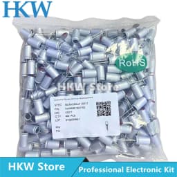 10pcs New DIP Solid Electrolytic Capacitor Super Low ESR 6.3V 16V 25V 35V 50V 100UF 270UF 470UF 220 330 560 680 UF 820UF 1000UF