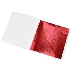 100pcs Art Craft Design Paper Sheets Practical Pure Shiny Gold Silver Rose gold Leaf for Gilding DIY Craft Party Decoration