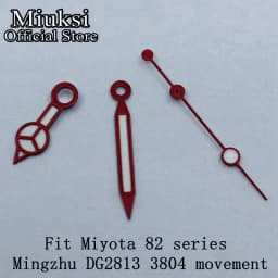 Miuksi watch hands green luminous hands fit NH35 NH36 3135 ETA2836 2824 Miyota8205 8215 821A Mingzhu DG2813 3804 PT5000 movement