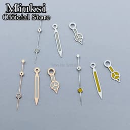 Miuksi watch hands green luminous hands fit NH35 NH36 3135 ETA2836 2824 Miyota8205 8215 821A Mingzhu DG2813 3804 PT5000 movement