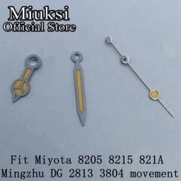 Miuksi watch hands green luminous hands fit NH35 NH36 3135 ETA2836 2824 Miyota8205 8215 821A Mingzhu DG2813 3804 PT5000 movement
