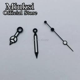 Miuksi watch hands green luminous hands fit NH35 NH36 3135 ETA2836 2824 Miyota8205 8215 821A Mingzhu DG2813 3804 PT5000 movement